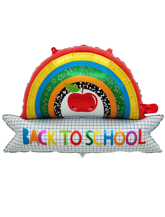 Back To School Decoration Balloon Rainbow Designs For Classroom Decor Helium Balloon Bouquet