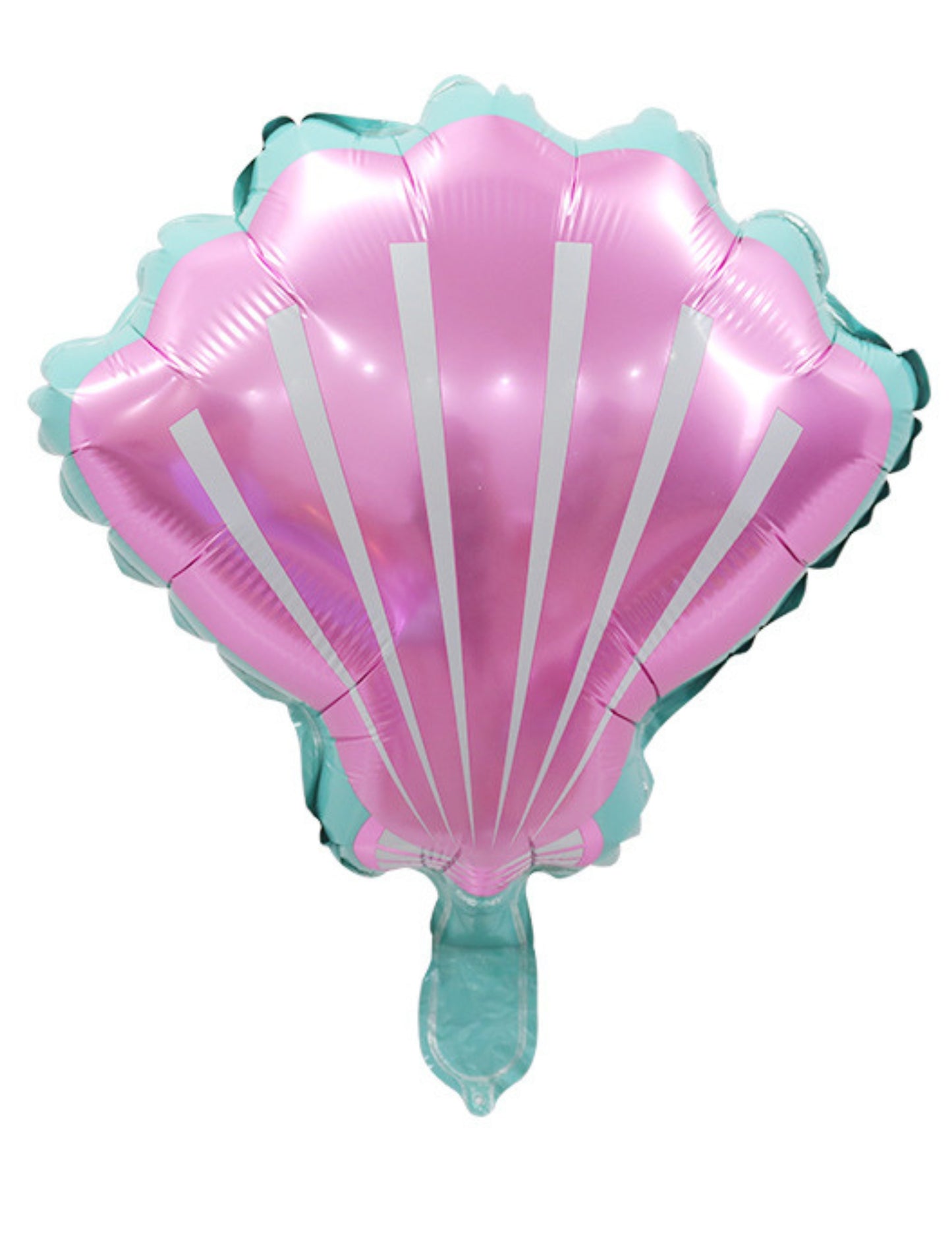 Mini Seashell Mermaid Shark Under The Sea Kids Birthday  Balloon Bouquet Pink