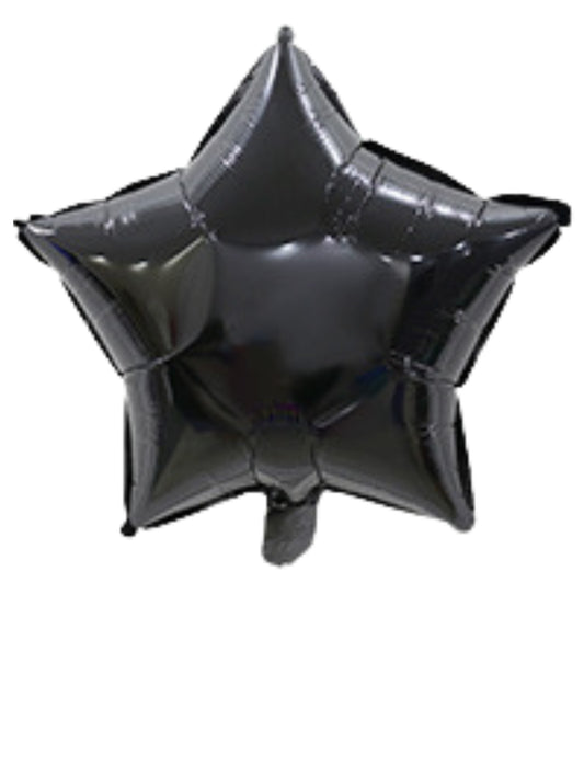 Star Kids Birthday Helium Balloon Bouquet Black