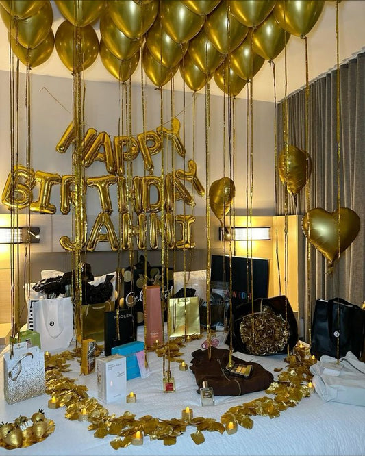 Balloon & Banner Bash - Perfect for Birthday Celebration!