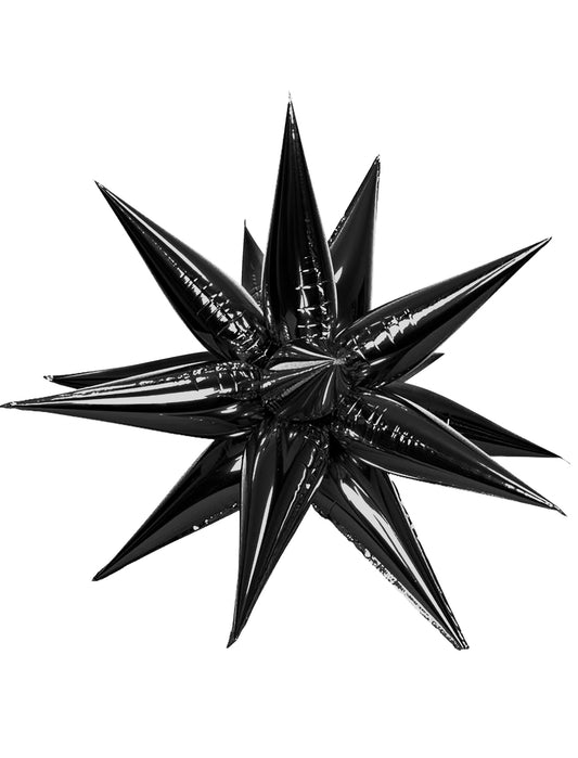 Star Foil Balloons Happy Birthday Balloon Kids Birthday Helium Balloon Bouquet Black