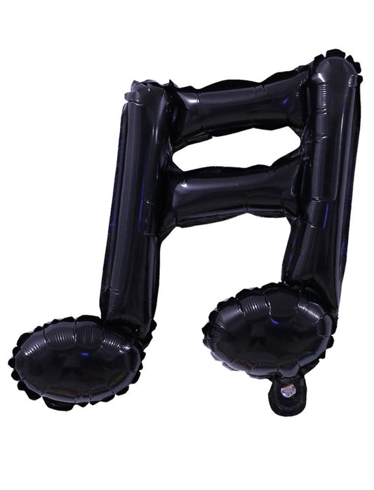 Musical Note Kids Birthday Disney Balloon Helium Balloon Bouquet Black