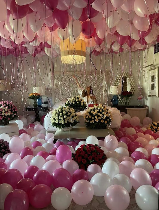 Balloon & Banner Bash - Perfect for Birthday Celebration!