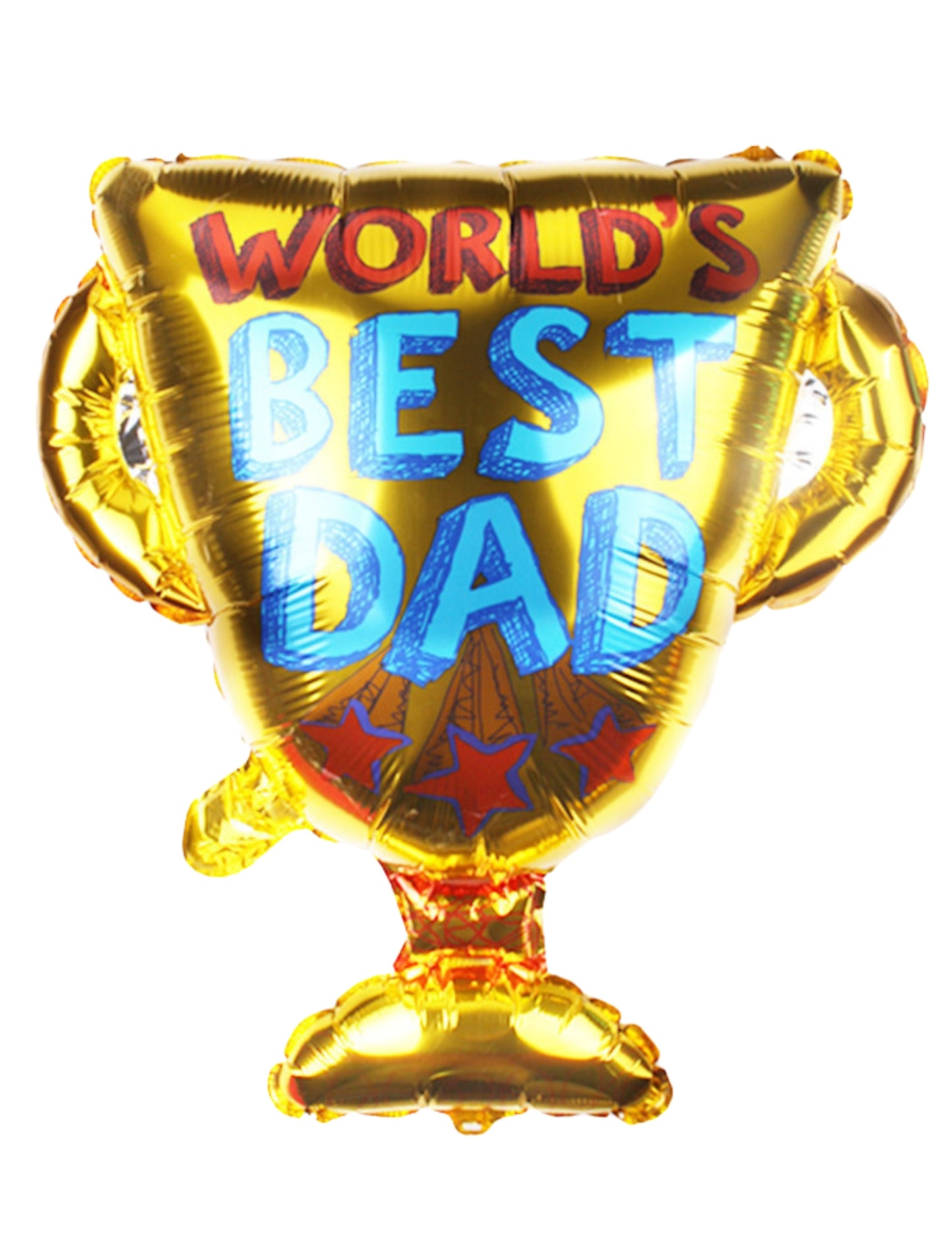 Father’s Day Gold Trophy ‘World’s Best Dad’ Helium Balloon