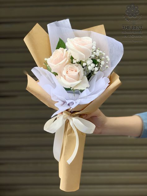 White Roses - Floral Fresh Bouquet