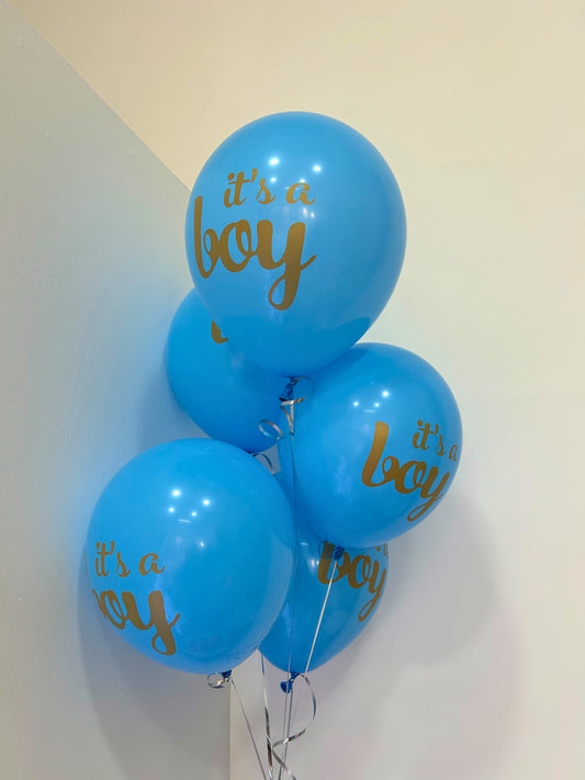 It’s a Boy’ or ‘It’s a Girl’ Helium Balloon – Perfect for Gender Reveals and Celebrating Baby Arrivals