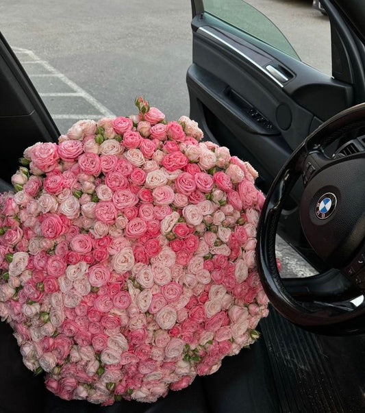 Pink Roses - Floral Fresh Bouquet