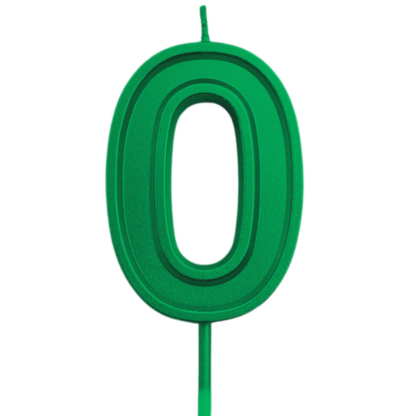 Green Number Candles – Available in All Digits for Birthdays & Celebration