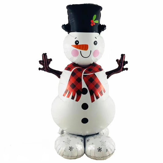 Christmas Self-Stand Balloon Snowman - Christmas Celebration