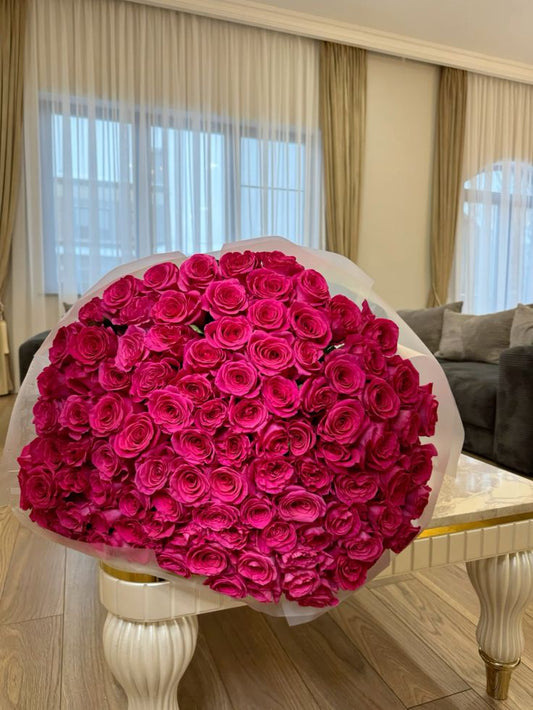 Red Roses - Floral Fresh Bouquet