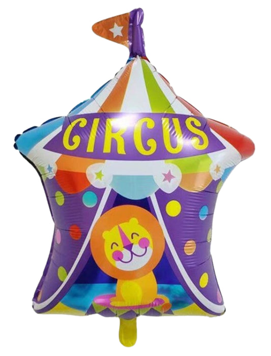 Lion Carnival Theme Circus Carnival Kids Birthday Helium Balloon Bouquet