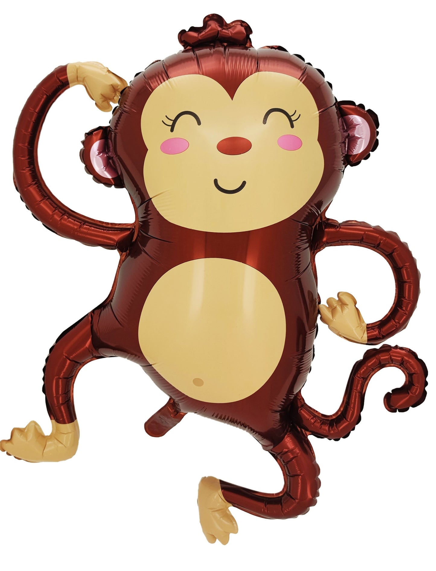 Monkey Jungle Theme Happy Birthday Balloon Kids Birthday Animal Balloon Helium Balloon Bouquet