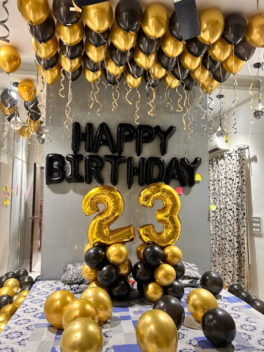 Balloon & Banner Bash - Perfect for Birthday Celebration!
