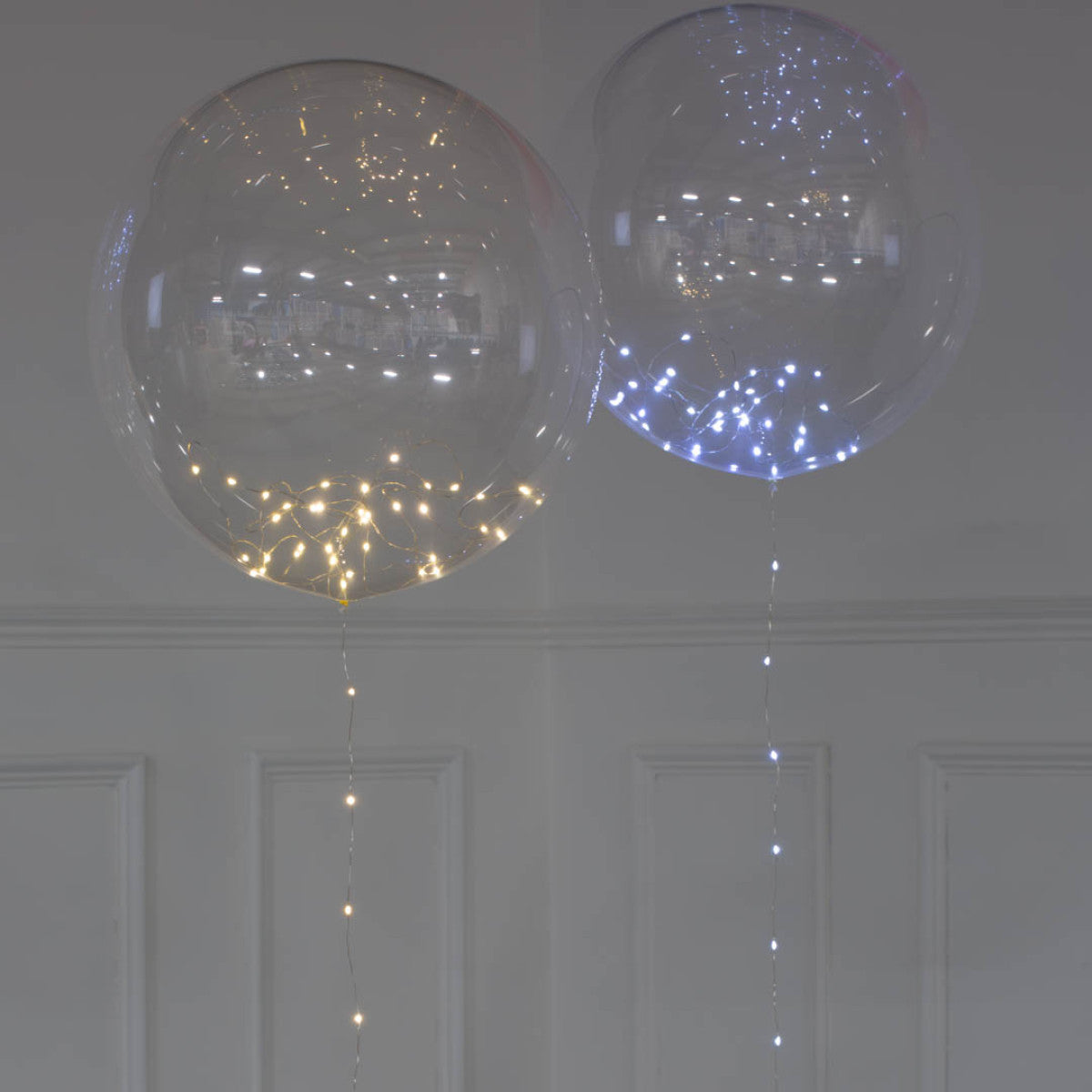 Helium Clear LED Light-Up Balloons