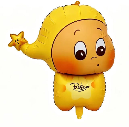 Twinkle Star Labubu Non-Helium Foil Balloon - Perfect for any celebrations