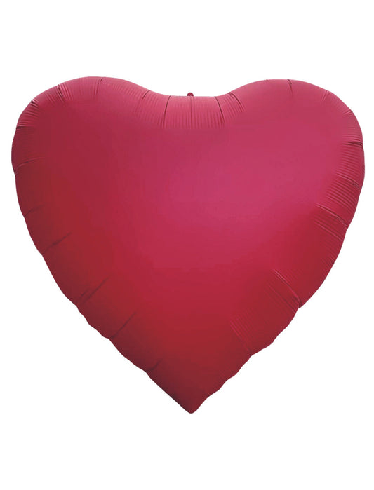 Giant Red Heart Valentine's Day Helium Balloon Bouquet