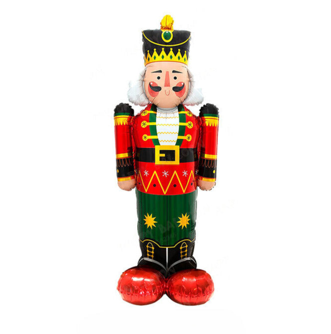 Christmas Self-Standing Nutcracker Balloon - Christmas Celebration