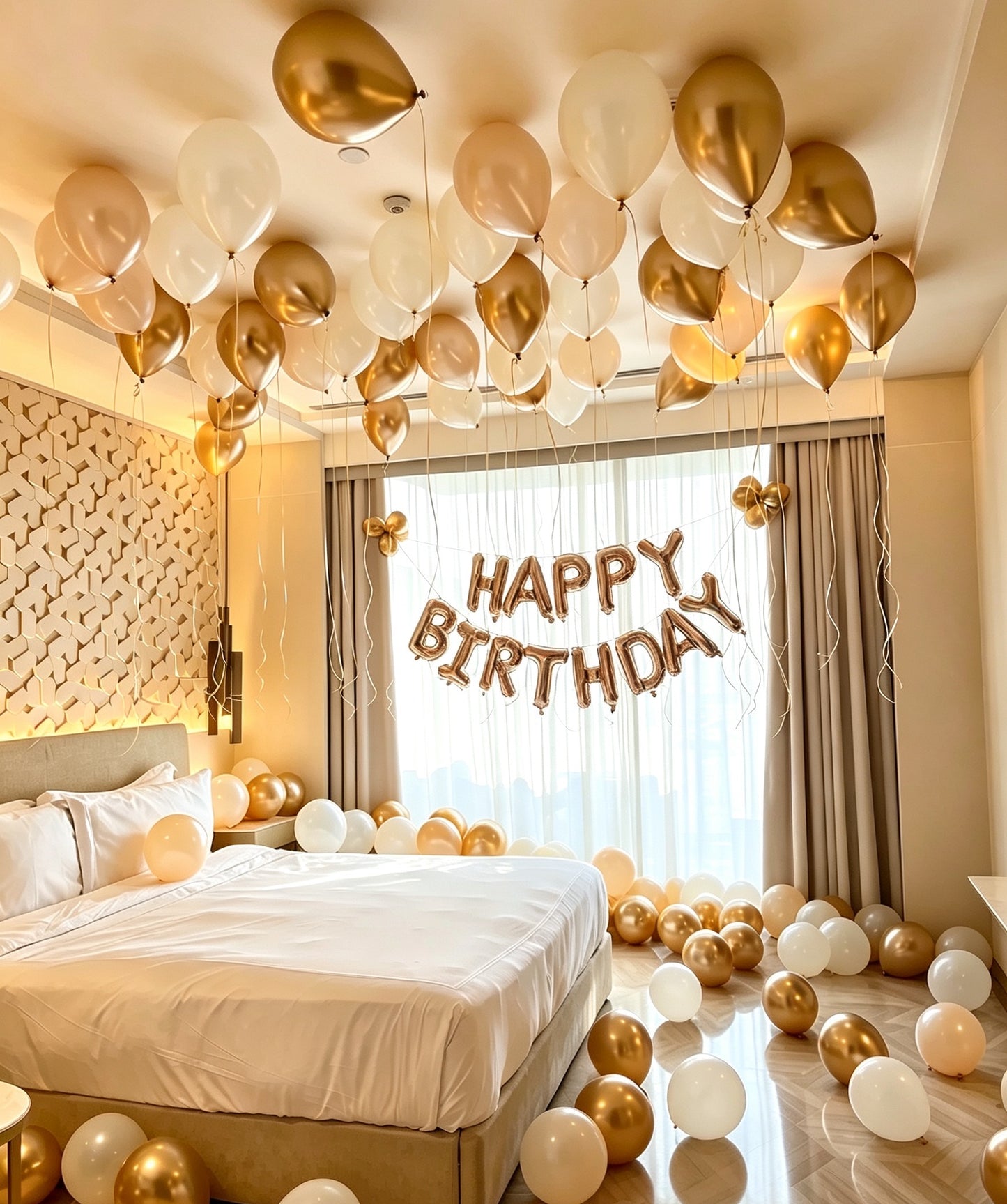 Balloon & Banner Bash - Perfect for Birthday Celebration!