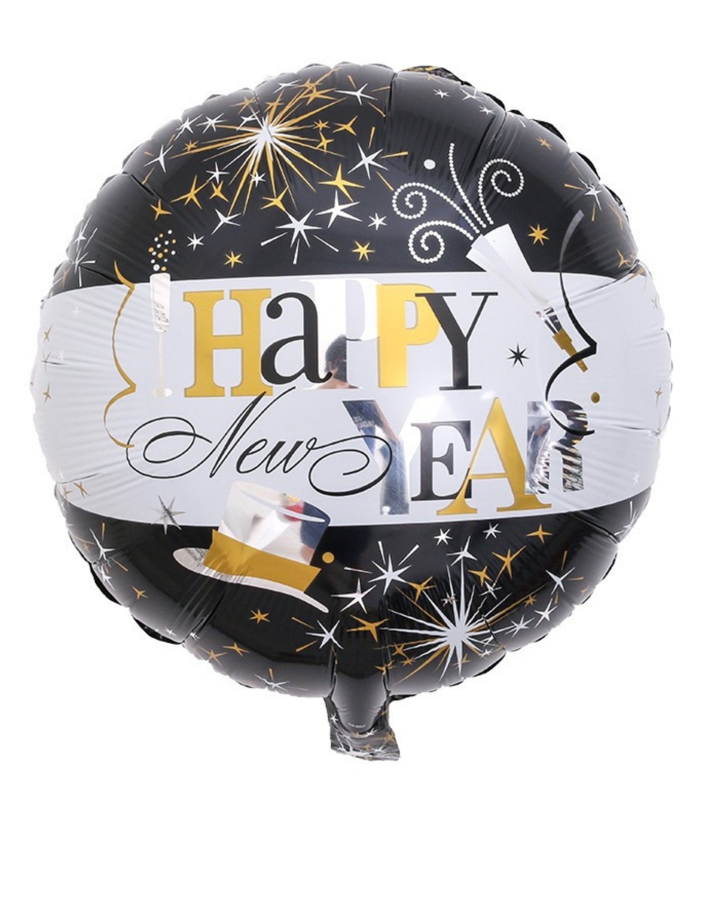 'Happy New Year' - New Year's Eve Helium Balloon