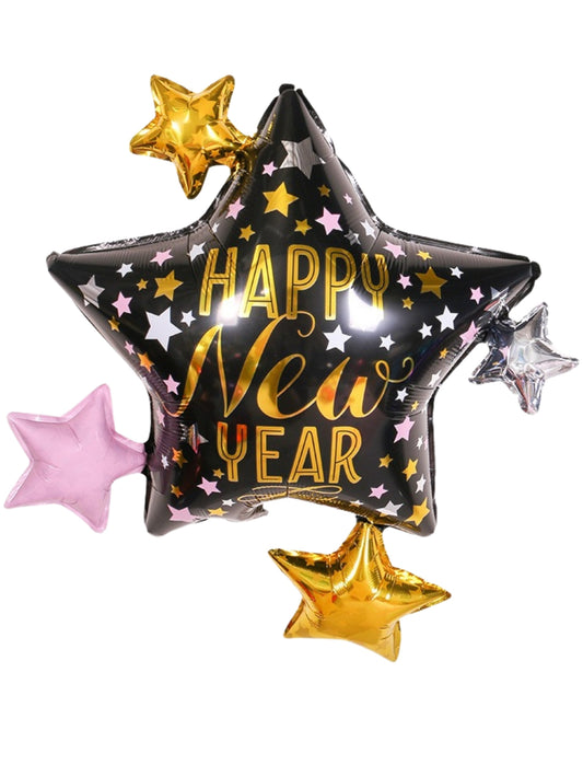 'Happy New Year' - New Year's Eve Helium Balloon