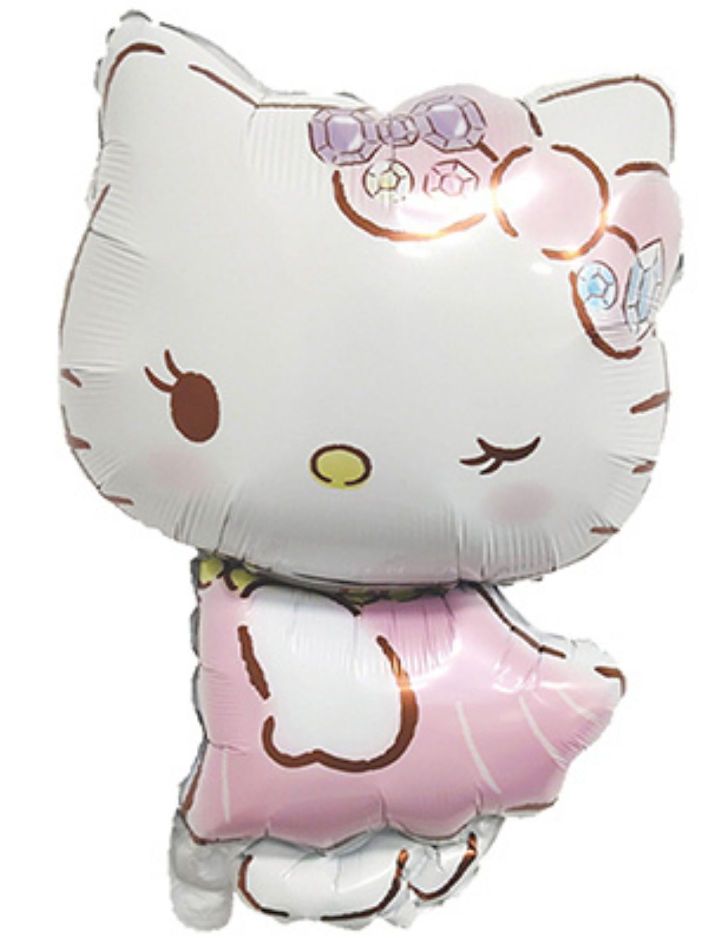 Hello Kitty Kids Birthday Helium Balloon Bouquet Pink