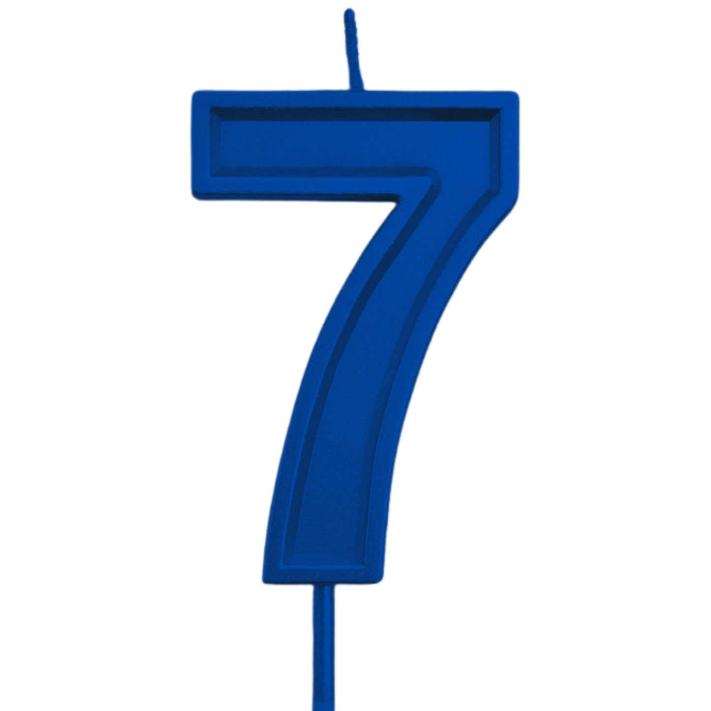 Blue Number Candles – Available in All Digits for Birthdays & Celebrations