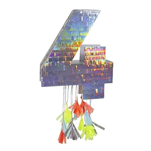 Foil Piñata (Number 4)