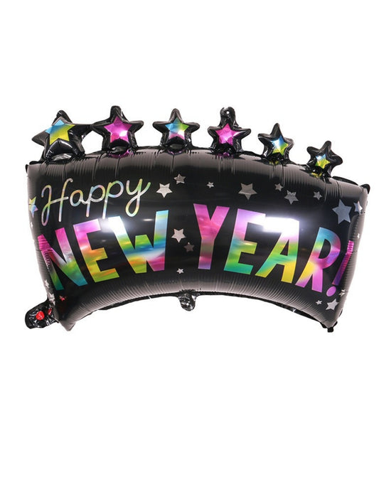 'Happy New Year' Hat - New Year's Eve Helium Balloon