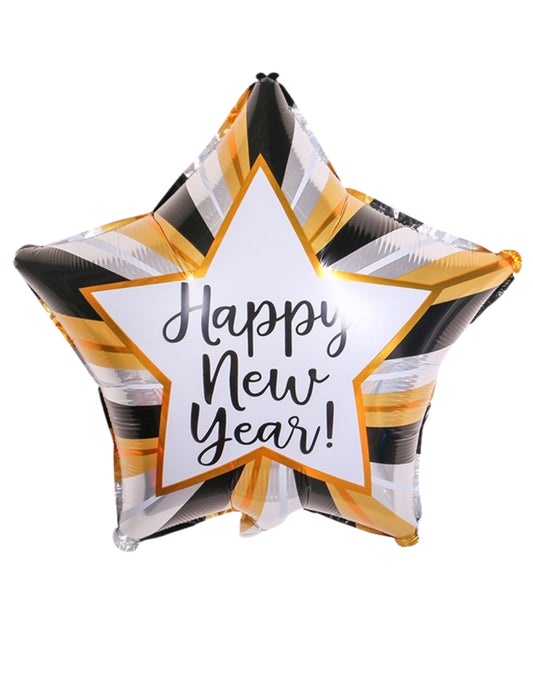 'Happy New Year' - New Year's Eve Helium Balloon