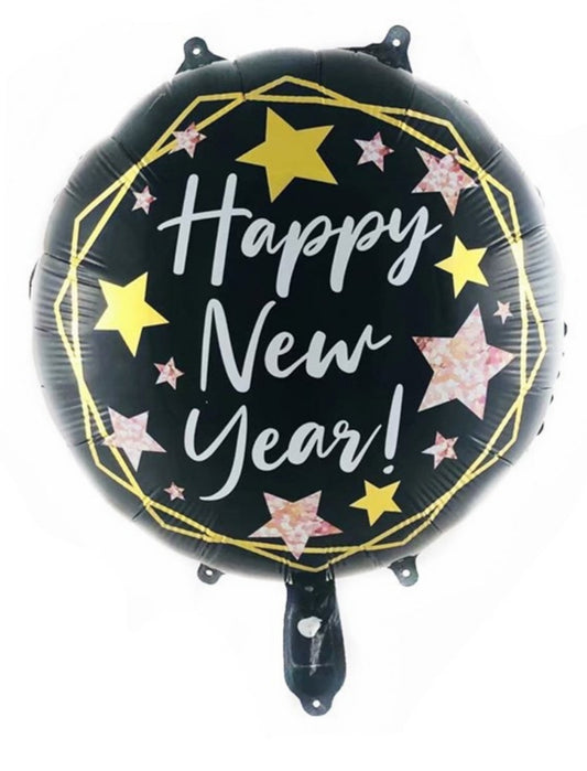 'Happy New Year' - New Year's Eve Helium Balloon