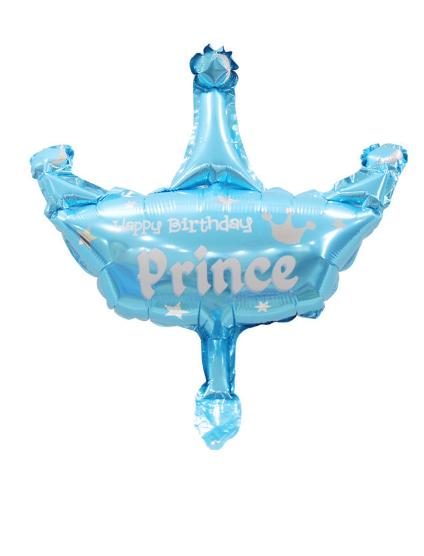 Mini Happy Birthday Prince Crown Shape  Hello Baby Gender Reveal Oh Baby Its A Girl Its A Boy New Baby Baby Shower Balloon Bouquet Blue