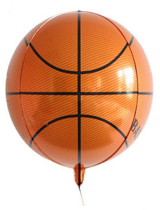 Basketball NBA Sports Kids Birthday Helium Balloon Bouquet