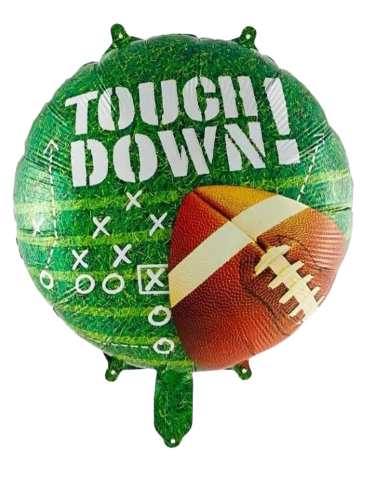 American Football Touch Down Kids Birthday Helium Balloon Bouquet