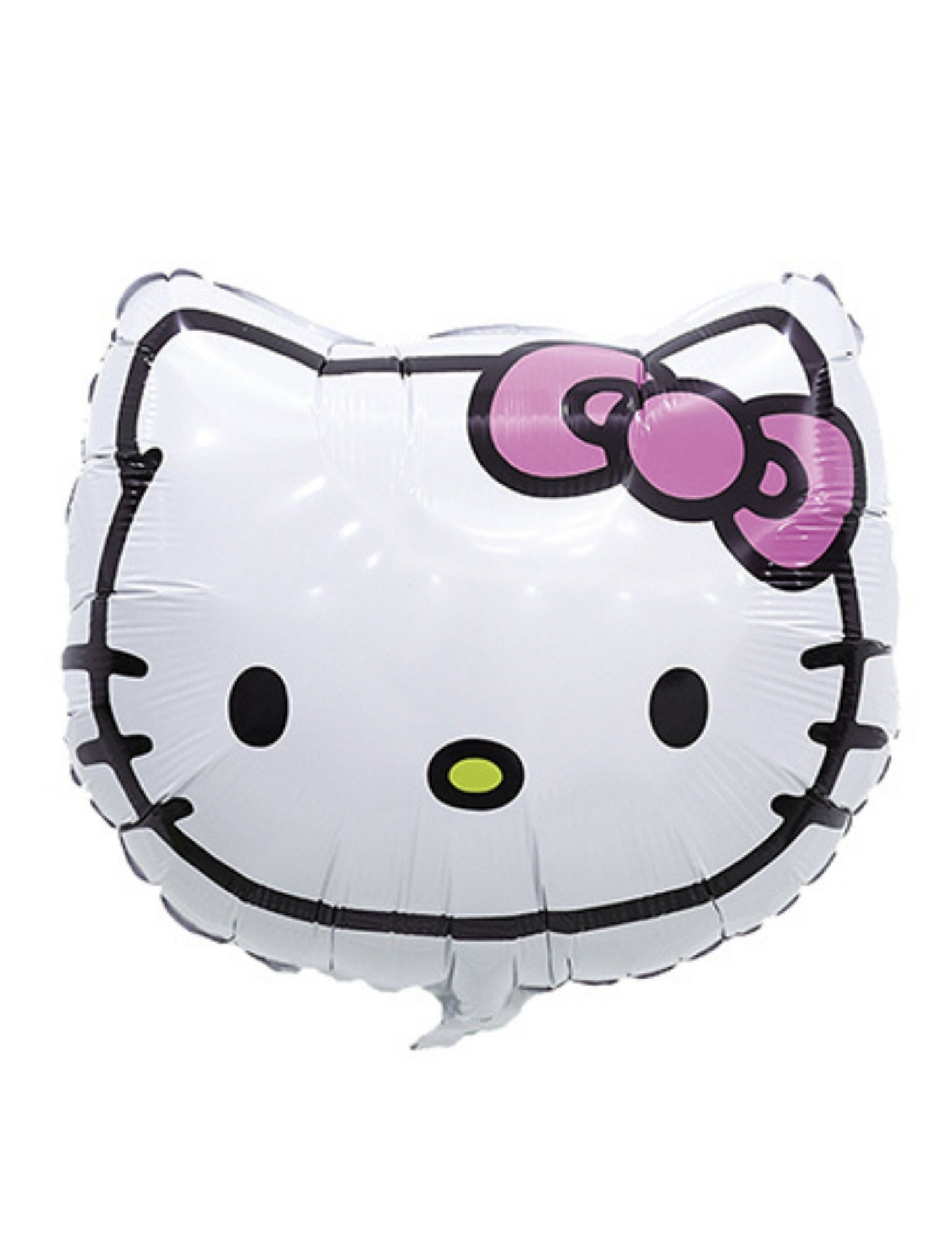 Hello Kitty Face Cartoon Theme Balloon Kids Birthday Happy Birthday Balloon with Helium Balloon Bouquet White Pink