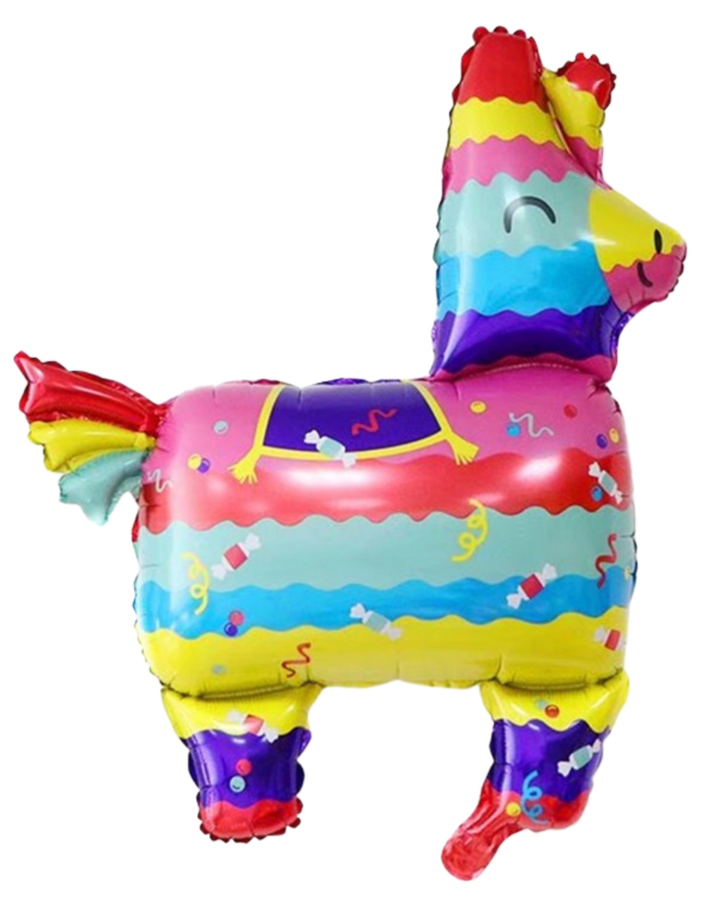 Fiesta Mexican Donkey Theme Kids Birthday Helium Balloon Bouquet