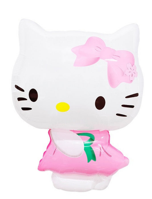 Hello Kitty Kids Birthday Helium Balloon Bouquet Pink