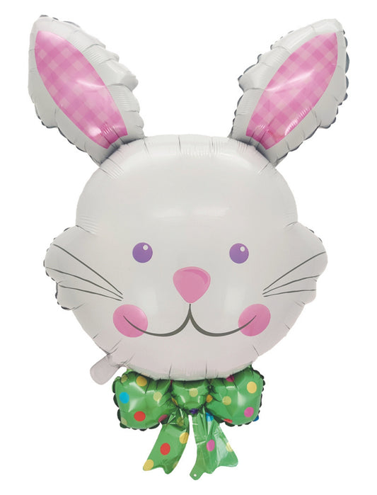Rabbit Bunny Foil Helium Balloon - Perfect for Easter and any occasions!