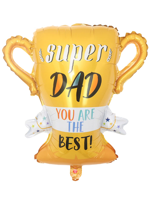 Father's Day ‘Super Dad, You Are The Best!’ Helium Balloon