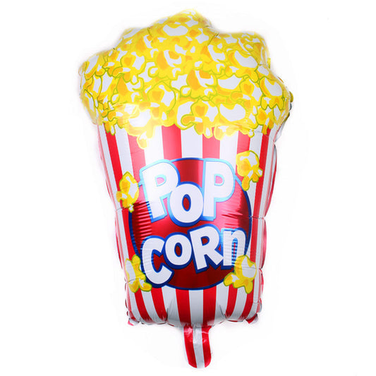 Popcorn Helium Balloon - Fun & Festive Party Decoration