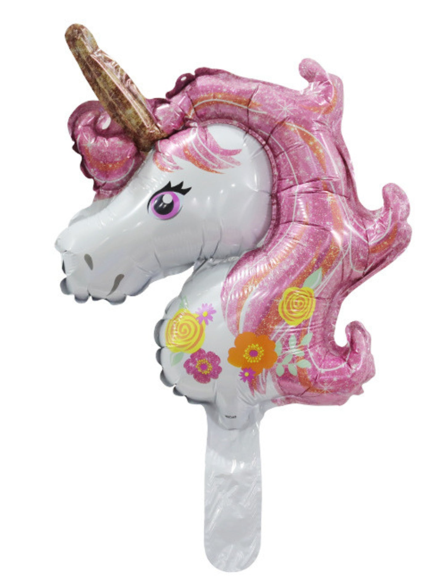 Mini Unicorn Kids Birthday Unicorn Balloon Balloon Bouquet White Pink