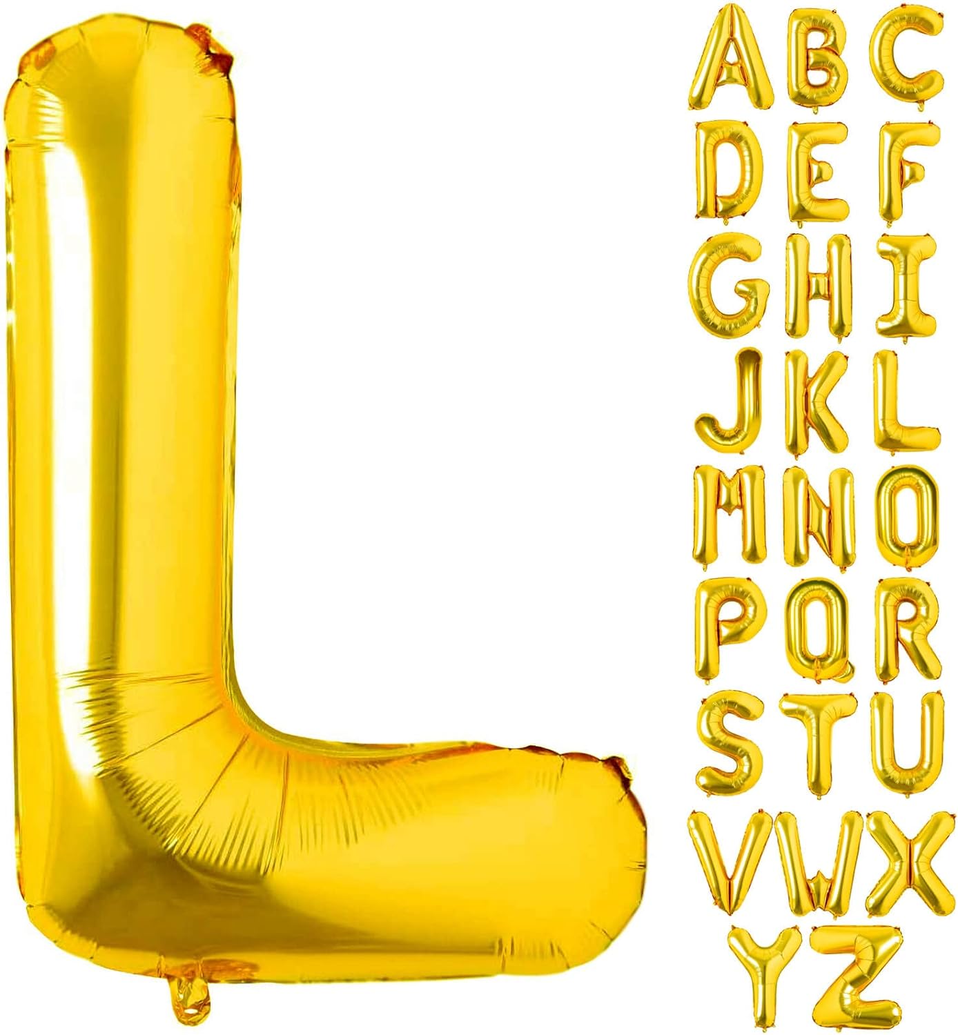 Helium Gold Letters A-Z