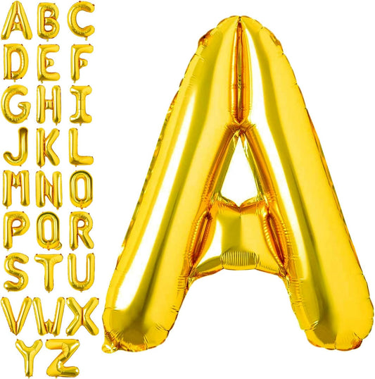 Helium Gold Letters A-Z