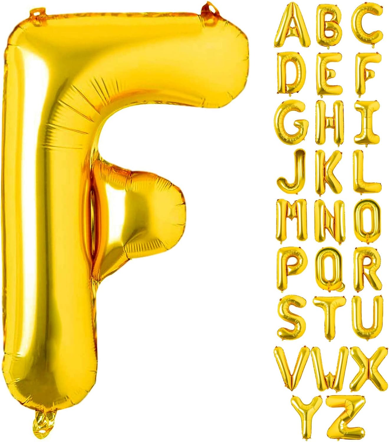 Helium Gold Letters A-Z