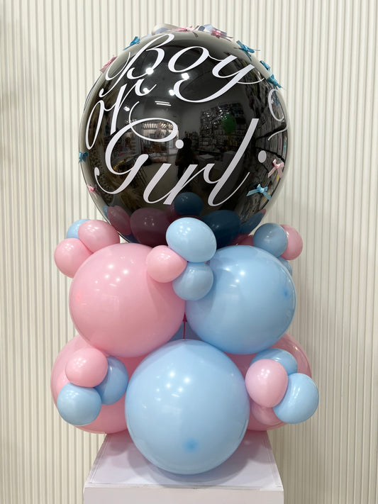 Gender Reveal Surprise Pop Balloon – Exciting Decoration for Celebrating Baby's Arrival