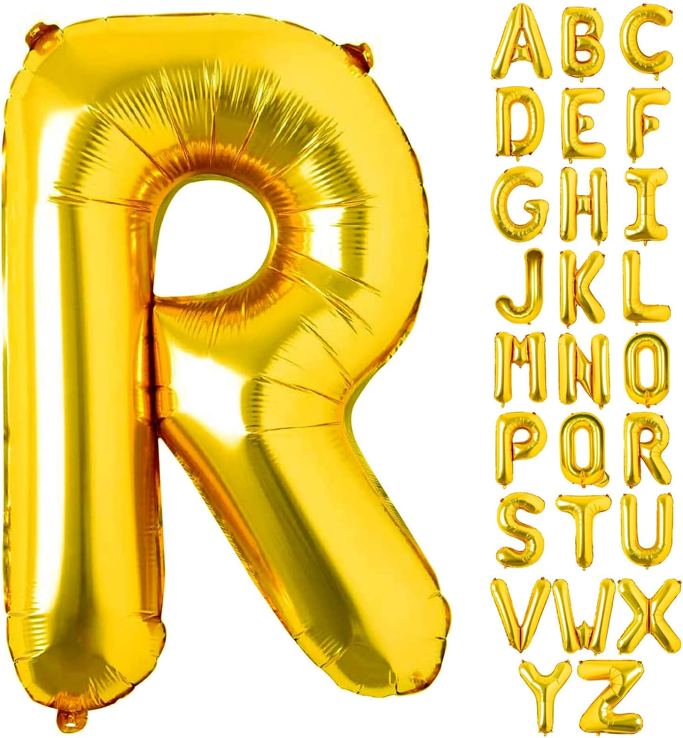 Helium Gold Letters A-Z