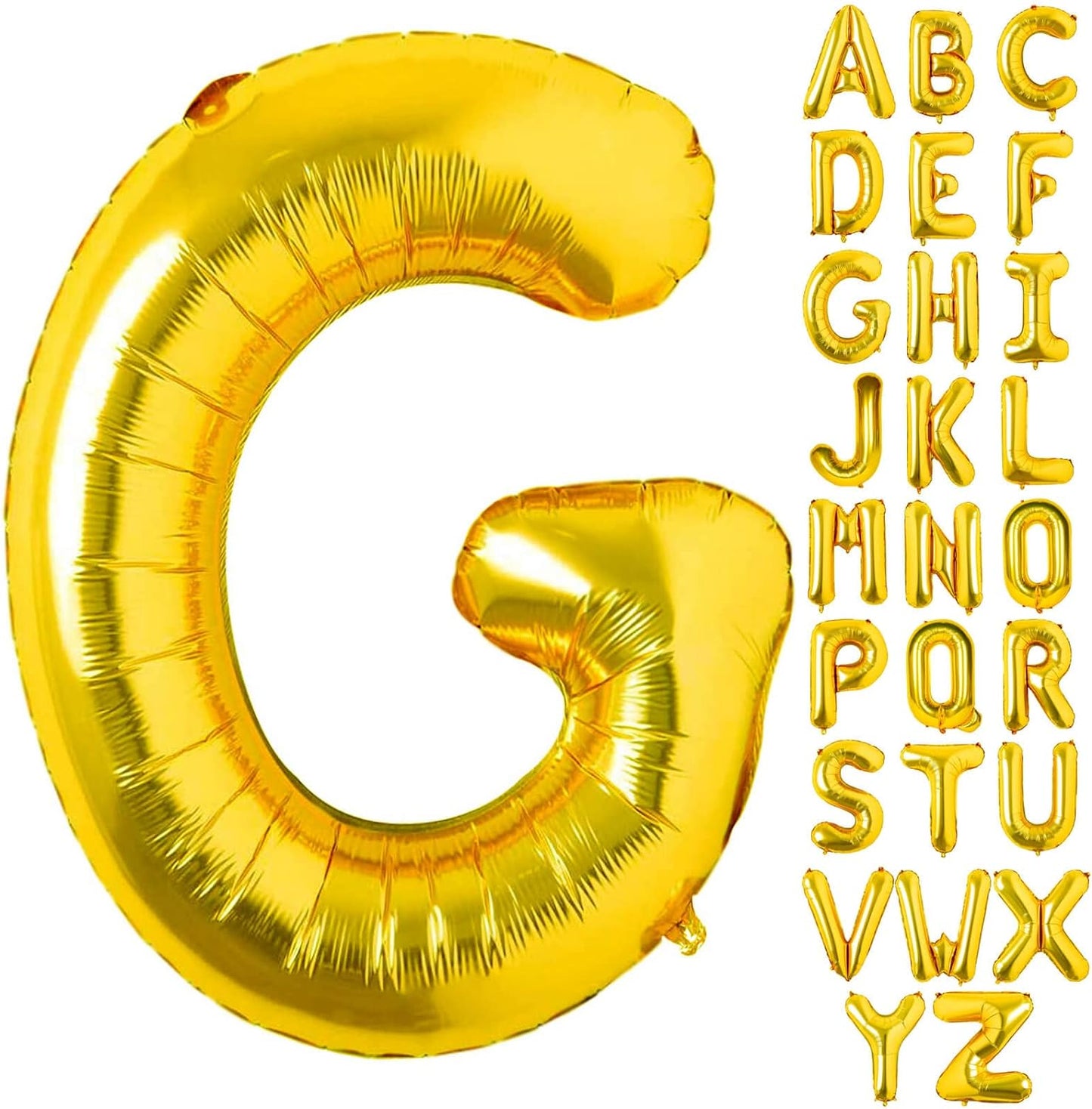 Helium Gold Letters A-Z