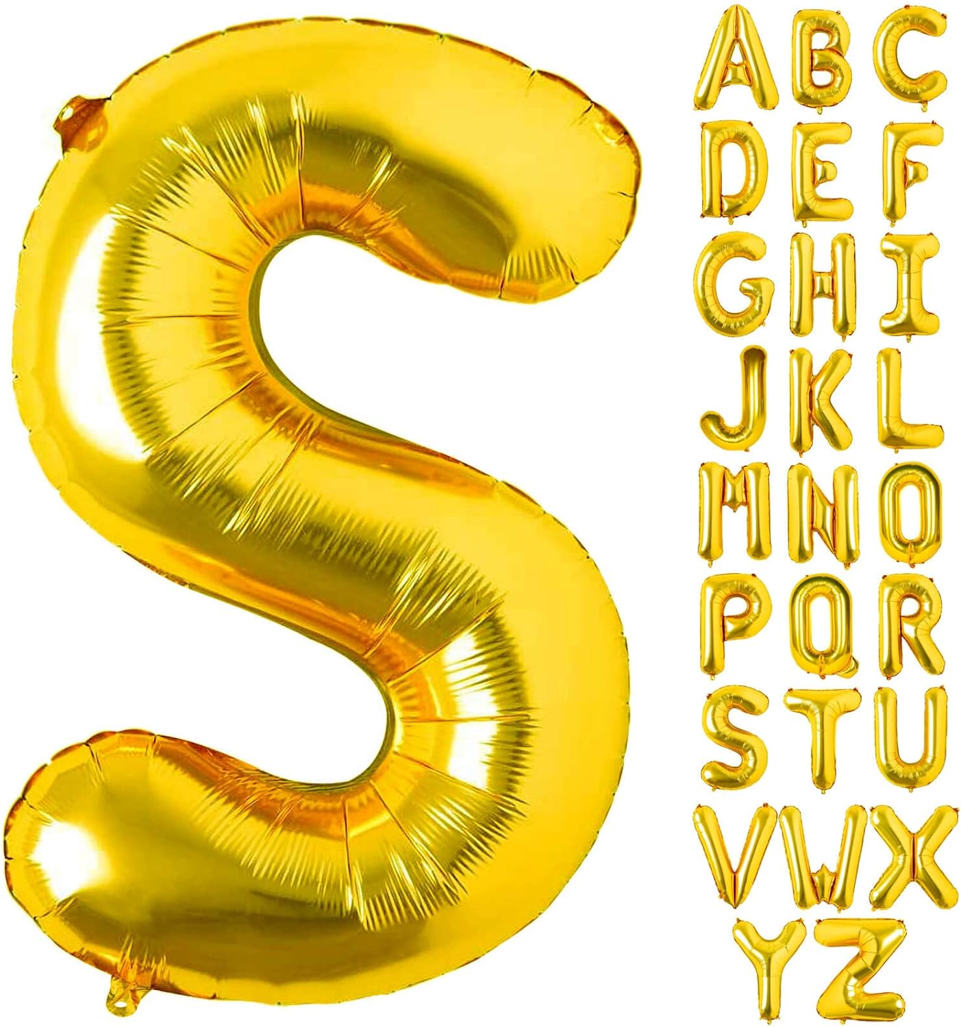 Helium Gold Letters A-Z