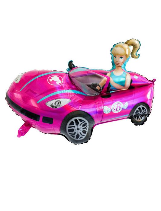 Barbie Car Disney Balloon Helium Balloon Bouquet Pink