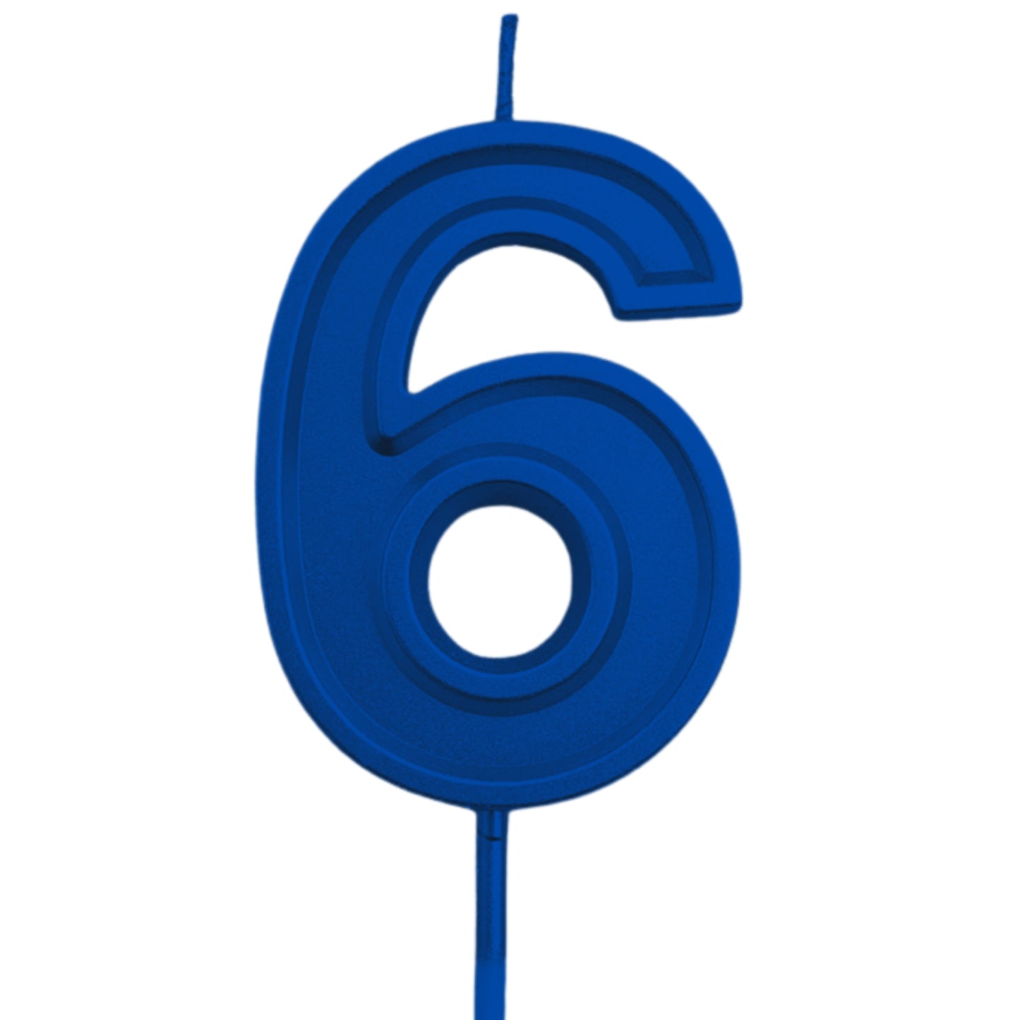 Blue Number Candles – Available in All Digits for Birthdays & Celebrations