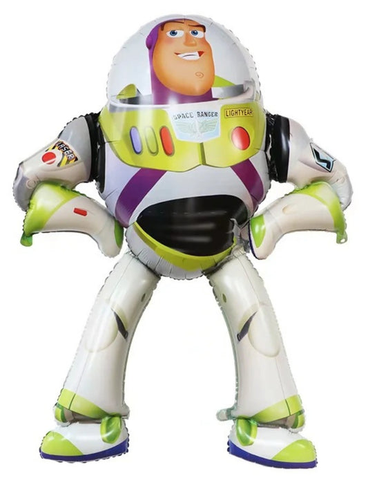 3D Buzz Lightyear Kids Birthday White Green